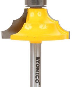 YONICO Router Bits Edge Forming Double Roundover 1/2-Inch 1/4-Inch Shank 13130q 3/8" Cutting Depth - 1/4" Shank 5 61xKvvZGL
