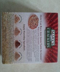 Mary's Gone Crackers, Original, 6.5 Ounce (Pack of 12) 6.5 Ounce (Pack of 12) 15 61xLYQqDsrL