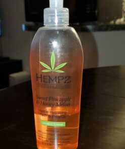 Hempz Hydrating Bath and Body Oil for Women, Sweet Pineapple & Honey Melon - Conditioning Body Moisturizer with Natural Hemp Seed Oil - Premium Body Oils, 6.76 fl. oz 32 61xMCTrwqL