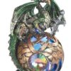 George S. Chen Imports Earth Dragon on Light Up LED Statue 6" High (7871509) 16 61xP8UbDTWL