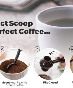Perfect Pod EZ-Scoop | 2-in-1 Coffee Scoop and Funnel for Single-Serve Refillable Capsules, 2 Tablespoon Portioned Coffee Scooper 1 Pack 30 61xQmHtVTUL