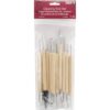 Darice 11-Piece Clay Tools Set from Studio 71 – Metal Tipped Clay Sculpting Tools with Wood Handles, Ideal for Cleaning and Creating Decorative Effects on Clay Surfaces 22 61xQpjf01TL
