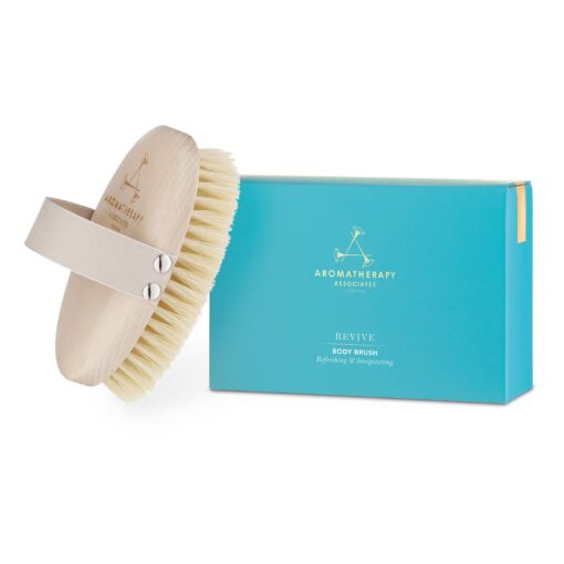 Aromatherapy Associates Revive Body Brush. Natural Dry Brush to Exfoliate Skin and Boost Circulation. Made of Natural and Sustainable Materials (1 count)