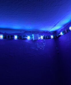 TronicsPros 10pcs 4 Pin Solderless Waterproof LED Strip to Strip Connector RGB Flex LED Ribbon LED Rope LED Tape Light Gapless Adapter for 10mm Wide Waterproof SMD 5050 RGB Flexible LED Strip Light White (only for Waterproof RGB 5050 LED strip) 68 61xT0ES18kL