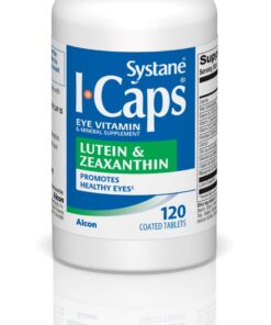 Systane ICaps Eye Vitamin & Mineral Supplement, Lutein & Zeaxanthin Formula, 120 Coated Tablets 16 61xTAY51w6L