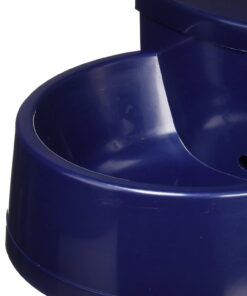 Coastal Pet Bergan Auto-Wata - Outdoor Dog & Cat Water Dispenser - Automatic Water Bowl for Pets - Made from Durable, BPA-Free Plastic - Self-Watering Cat & Dog Bowl - Navy, 48 Ounces 20 61xULB8KJnS 1