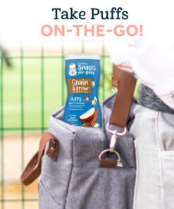 Gerber Baby Snacks Puffs, Strawberry Apple, 1.48 Ounce (Pack of 6) 12 61xUYv5AcRL