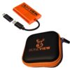 SD Card Reader for Android - Type C USB Trail Camera Viewer, Deer Hunting Accessories for Game Cam Memory Chip Reading on Smart Phones Samsung Galaxy, Google Pixel, Moto Droid, Includes Zipper Case 8 61xV8UkRxZL