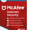 McAfee Internet Security | 3 Device | Antivirus Software | Password Manager | Key Card Mailed Keycard 3 Devices