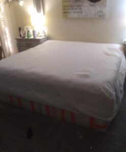 Utopia Bedding Zippered Mattress Encasement King - 100% Waterproof and Bed Bug Proof Mattress Protector - Absorbent, Six-Sided Mattress Cover 1 38 61xZUgx6SjL