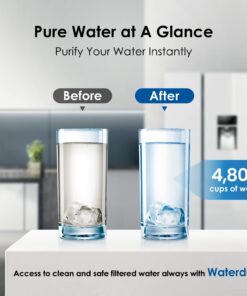 Waterdrop Plus RPWF Refrigerator Water Filter, Replacement for GE® RPWF (Not RPWFE), WDP-F19, RWF1063, DWF-36, RWF3600A, WSG-4, OPFG3-RF300, R-3600, MPF15350, Certified by NSF 401&53&42, 1 Pack 29 61xZi1Zb oL