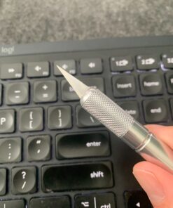 Excel Blades #11 Replacement Hobby Blade - 5 Pack - American Made Carbon Steel Craft Knife Blades 11 61xapdDbS7L