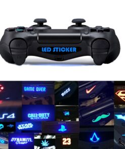 Gebaisi Led Lightbar Light Bar Decal Skin Stickers for Playstation Controller (40 Pieces B) 40 Pieces B 10 61xazB2GFiL