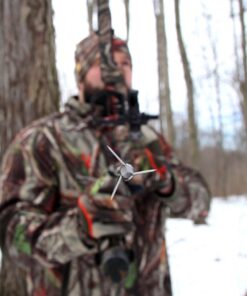 Alternative view of Muzzy 225-MX3-3, Bowhunting 100 Grain, .025" 3 Blade Broadhead, 1-1/4" Cutting Diameter, 3 Pack,Silver