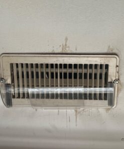 Frost King HD5 Heat and Air Deflector, Multi-Purpose, Clear Plastic with Magnetic hold for Central Forced Air Systems, Adjustable 10" to 14" 10", Extendable to 14" 18 61xfSX1o4RL