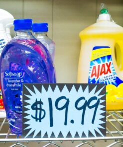 Retail Genius Price Burst 60 Sign Pack. Boost Sales with Bright Display Tags. Durable, Easy to Write On Star Cards Are Great for Yard, Estate & Garage Sale, Fundraiser, Store, Business & Flea Market. 12 61xfc1p 2fL