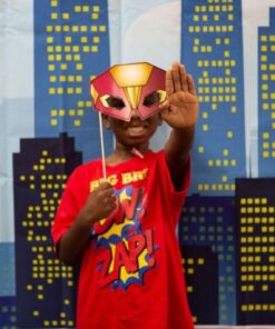 Super Hero Stick Costume Props (1 Dozen) PhotoBooth Supplies, Birthday Party Favors, DIY Decorations 37 61xhZHk JpL