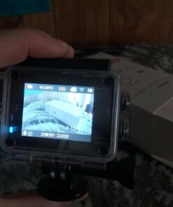 Dragon Touch 4K Action Camera 20MP Vision 3 Underwater Waterproof Camera 170° Wide Angle WiFi Sports Cam with Remote 2 Batteries and Mounting Accessories Kit 73 61xikriVCL