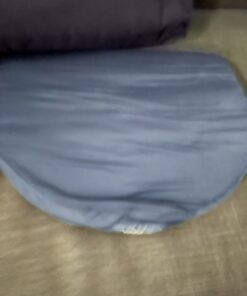 Pharmedoc Cooling Pregnancy Pillows for Sleeping Wedge Pillow, Maternity Pillow,Belly Wedge Memory Foam, Pregnancy Must Haves, New Mom Gifts for Women, Cooling Cover Navy Cooling Navy 48 61xinE09XL