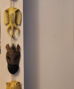 Gifts & Decor 34759 Animal Masks Wall Plaque, No Size, Multicolor 23 61xkvB9cVrL