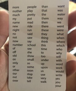 Star Right Education Sight Words Flash Cards, 169 Sight Words and Sentences With 2 Rings 32 61xpgWeFxXL