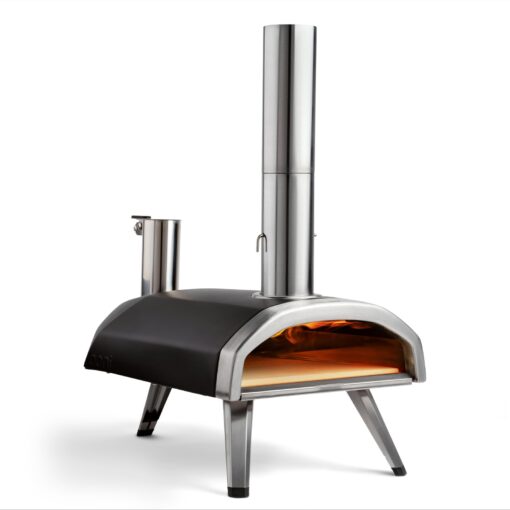 Ooni Fyra 12 Wood Fired Outdoor Pizza Oven - Portable Hard Wood Pellet Pizza Oven - Ideal for Any Outdoor Kitchen - Outdoor Cooking Pizza Maker - Backyard Pizza Ovens - Countertop Pizza Oven