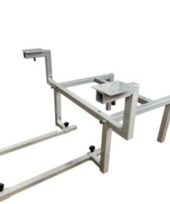 GTR Simulator CRJ Model Flight Simulator Silver Frame with Adjustable Majestic Black Leatherette Seat Flight Simulation Cockpit with Dual Control Mount and Triple | Single Monitor Stand 11 61xwQ92beL