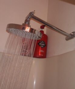 ShowerMaxx, Luxury Spa Series: Chrome Rain Shower Head, 6-Inch Round Rain Showerhead with 360 Tilt, Experience Rainfall with MAXX Comfort and Elegance (Chrome Polished) Modern 6 inch (Circular) 33 61y KGXxgfL