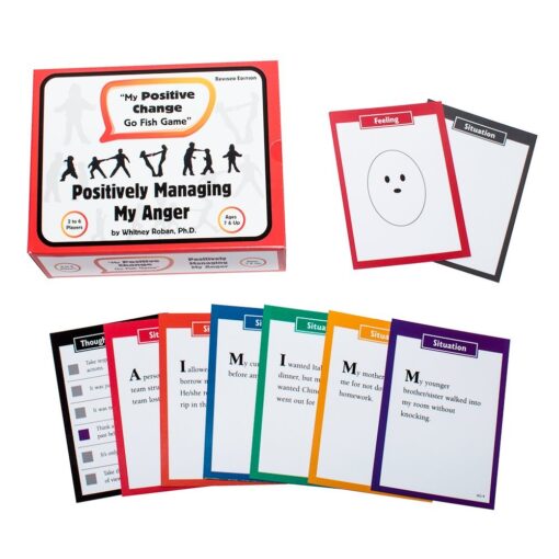 My Positive Change Go Fish Card Game - Positively Managing My Anger