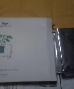 NAVAdeal 2 Pack Silver Highly Reflective Mylar Films, 82x 47Inch, Metallized Foil Covering Sheet, Garden Greenhouse Farming, Increase Plant Growth Save Power, Reduce Uneven Heat Environment Safe Pack of 2 39 61y0bOKXDL