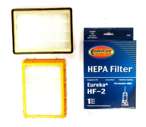 EnviroCare Replacement HEPA Vacuum Cleaner Filter Designed to fit Eureka HF-2 Upright Vacuum Cleaners