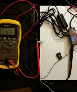 KUNCAN USB 5V to 12V DC - USB Voltage Step Up Converter Cable(12V 0.7A-1A), USB A to 12V DC 5.5 x 2.1mm Adapter with DC Jack 5.5 x 2.5mm & 3.5 x 1.35, 5 Ft 12 Volt DC Power Cable Black 24 61y1uRT89eL