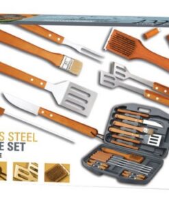 Chefs Basics HW5231 18-Piece Stainless-Steel Barbecue Set with Carrying Case BLOW MOLD CASE 3 61y1zE6UInL