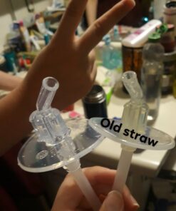 Thermos Replacement Straws for 12 Ounce Funtainer Bottle, Clear, 1 Pack 41 61y3oH1WDeL