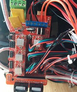 OSOYOO 3D Printer Controller Kit Ramps 1.4 + Full Graphic Smart Display Controller + Mega2560 + A4988 Stepper Motor Driver for RepRap (Ramps 1.4+12864LCD+Mega2560+A4988Driver) 22 61y3p jNHbL