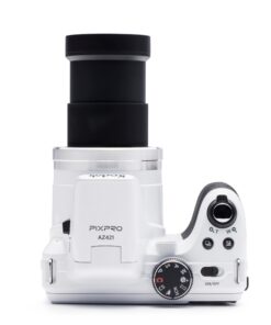 KODAK PIXPRO Astro Zoom AZ421-WH 16MP Digital Camera with 42X Optical Zoom and 3" LCD Screen (White) White Camera Only 35 61y4DWdAML