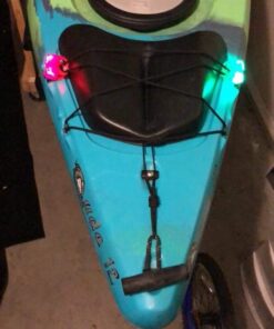 Botepon Battery Operated Kayak Navigation Lights, Marine Led Boat Lights, Boat Bow Lights and Stern Lights for Pontoon Boat Bass Boat Jon Boat Dinghy Kayak Yacht Jet Ski 1Pcs Red, 1Pcs Green 47 61y4Zv6f33L