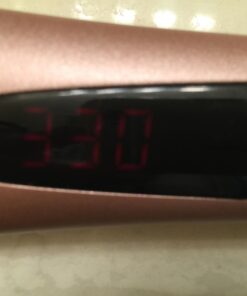 Enhanced Hair Straightener Heat Brush by MiroPure, 2-in-1 Ceramic Ionic Straightening Brush, Hot Comb with Anti-Scald Feature, Auto Temperature Lock & Auto-Off Function (Pink) 4 Piece Set Pink 52 61y5GYs7p0L