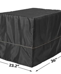 MidWest Homes for Pets Crate Cover, Privacy Dog Crate Cover Fits MidWest Dog Crates, Machine Wash & Dry Black 36-Inch 31 61y5SwQMuVL