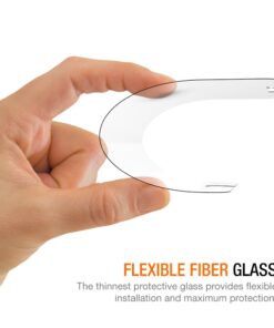 Trianium 2 Pack Screen Protector Designed for Apple iPhone SE 2020 2ND Generation, iPhone 8, iPhone 7 & 6/6s 0.2mm Fiber Flexible Glass Screen Protector/Case Friendly - Pack of 2 24 61y7JpbFiCL