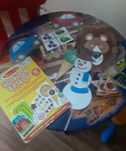 Melissa & Doug Scissor Skills Activity Book With Pair of Child-Safe Scissors (20 Pages), 11.25 x 8.2 x 0.7 61 61y8JmL3TgL 3