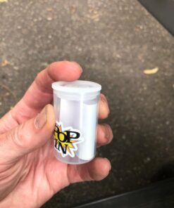 Juvale Film Canisters with Caps - 30-Count 35mm Clear Film Canisters, Transparent Storage Containers for Small Accessories 19 61y8UVumZcL