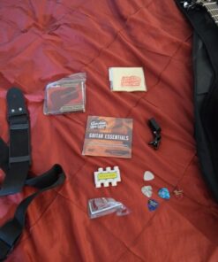 Fender FA-125 Acoustic Guitar - Natural Bundle with Gig Bag, Tuner, Strings, Strap, Picks, Austin Bazaar Instructional DVD, and Polishing Cloth Bundle w/ Gig Bag 48 61y9UXjCyLL