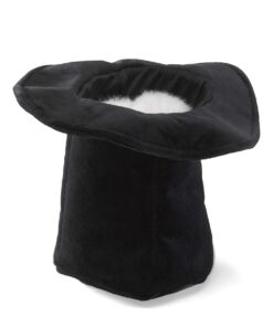 Folkmanis Rabbit In Hat Hand Puppet Black, White, Pink, 1 EA 12 61y9qZWtZ6L