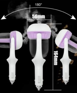MIGHTYDUTY Car Air Humidifier Aromatherapy Essential Oil Diffuser Freshener Diffuser Purple 19 61y9wx THML