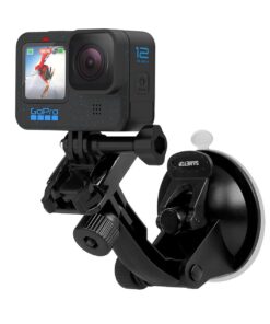 Sametop Suction Cup Mount Compatible with Gopro Hero 12, 11, 10, 9, 8, 7, 6, 5, 4, Session, 3+, 3, 2, 1, Hero (2018), Max, Fusion, DJI Osmo Action Cameras; Perfect for Car Windshield and Window 42 61yAcohN9eL