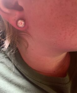 Amazon Collection Platinum or Gold Plated Sterling Silver Halo Earrings set with Asscher Cut Infinite Elements Cubic Zirconia 19 61yBvqFULwL