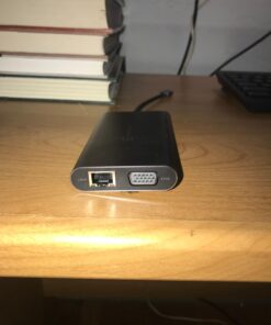 UtechSmart USB C Hub,Triple Display USB C Laptop Docking Station, 11 in 1 USB C Dock with Dual HDMI, VGA, PD3.0, SD TF Card Slot, 4 USB Ports Dual Monitor Adapter Compatible for MacBook and Windows Grey 46 61yJ9Ed4rmL 1