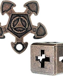 Alternative view of BePuzzled |O'Gear Hanayama Metal Brainteaser Puzzle Mensa Rated Level 3, for Ages 12 and Up O'Gear