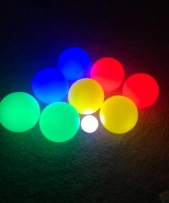 Playaboule Glow in The Dark LED Day Night Lighted Bocce Ball Set Choose Competition 107mm or 85mm Balls 107mm 4 Colors Comp Size Balls 39 61yLfLrGqL